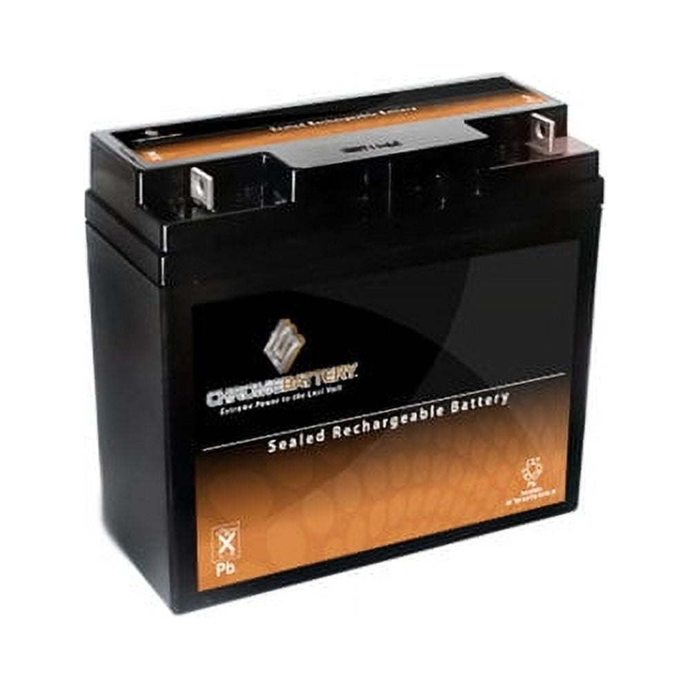 Chrome Battery 12V (12 Volts) 22Ah Sealed Lead Acid (SLA) Battery - T3 Terminals - for Zb-12-22
