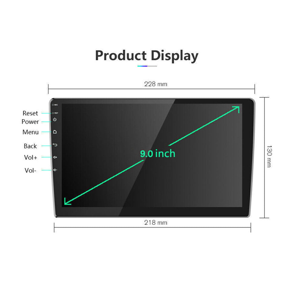 Car Radio Stereo for Toyota Camry 2000-2006, 9" Touchscreen Android 11 Support Carplay Android Auto/Navigation/Bluetooth/Radio/Video/Mirror Link/Steering Wheel Control/Camera/2G+32G,Black