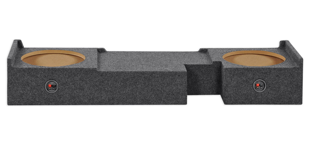 UnderSeat Downfire Dual 12" Subwoofer Sub Box for 2000-2003 Ford F150 Xcab