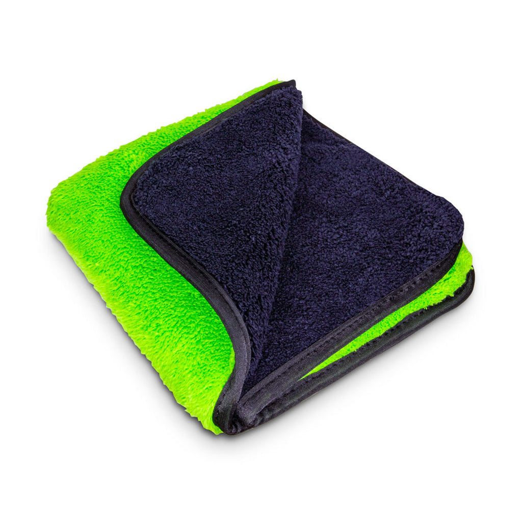 Slick Products Extra Plush Microfiber Towel, Dual Sided, 16x16-inch