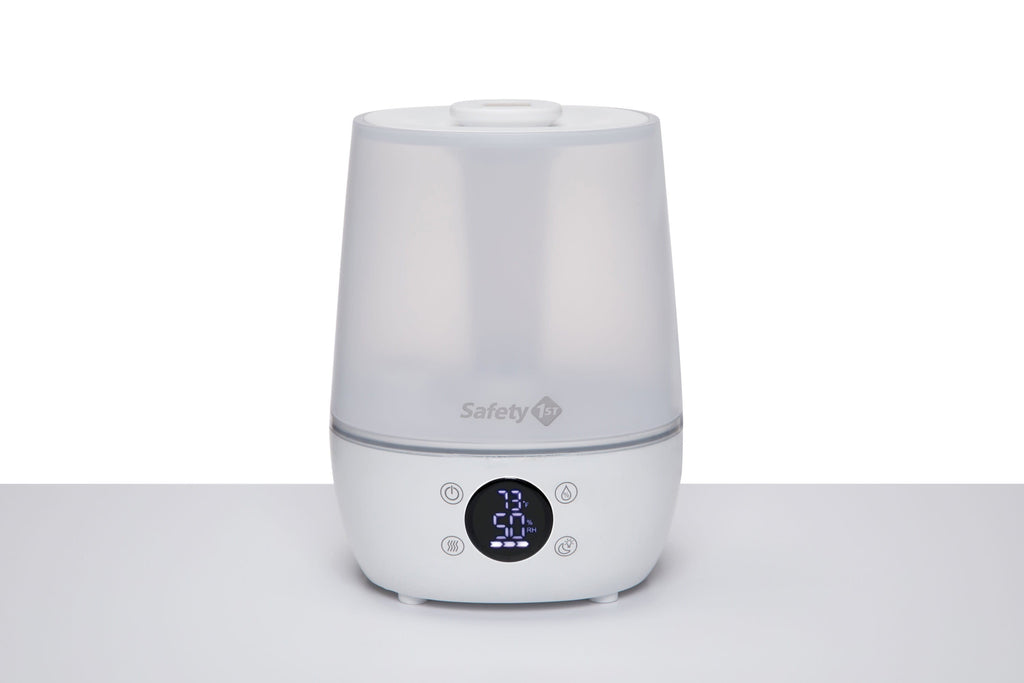 Safety 1st Humid Control Filter Free Cool Mist Humidifier, White