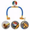 SHENGXINY Car Supplies Clearance Car R134A A/C Air Conditioning Refrigerant Recharge Hoses Tool With Gauge Tube
