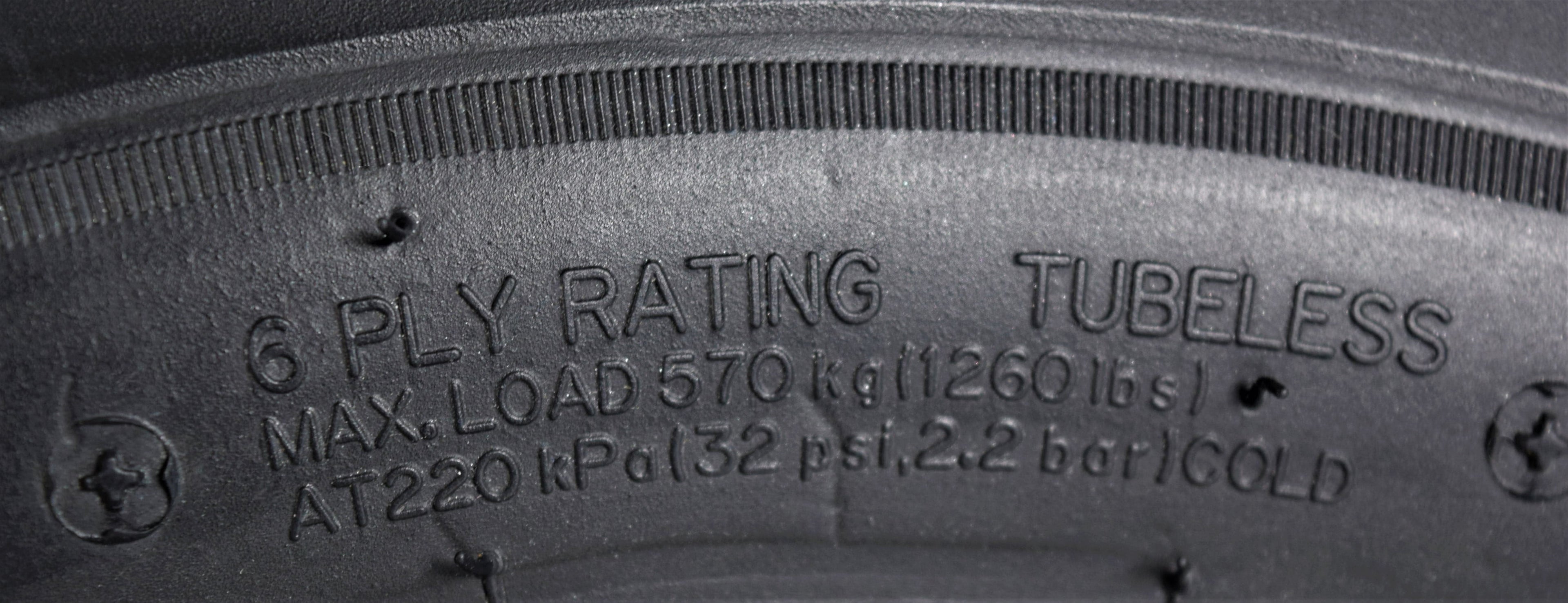 Kenda 235S2066 20x9-12 Hole-N-1 6 Ply Tubeless Golf Cart Turf Tires 4 Pack
