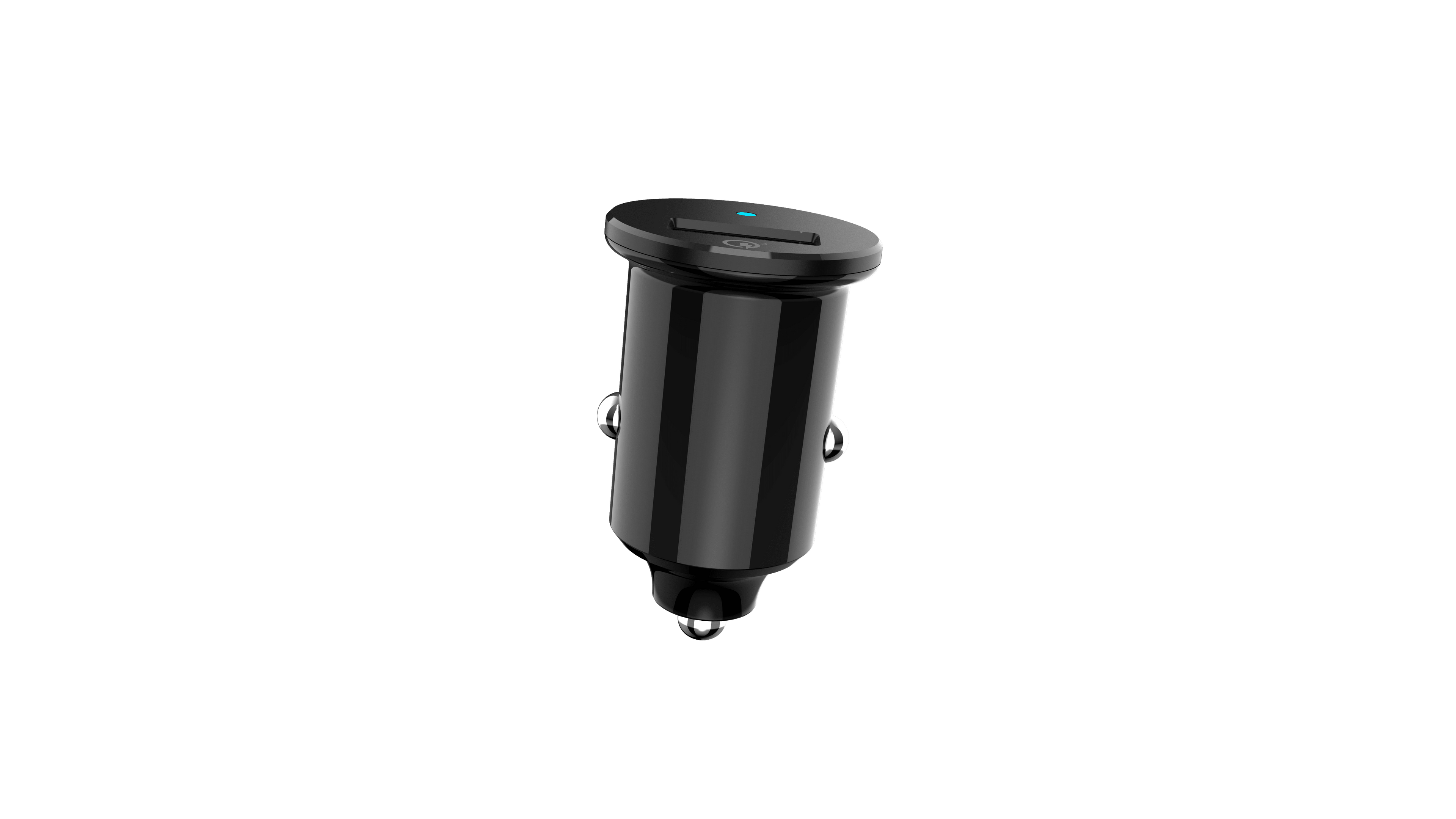 Auto Drive Black Quick Charge 3.0 USB Car Charger for Smartphones, Tablets and More