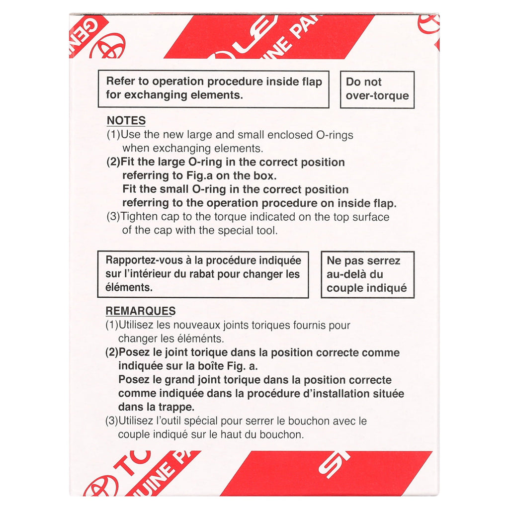 Toyota Oil Filter 04152-YZZA1 OEM Fits select: 2006-2018 TOYOTA RAV4, 2007-2019 TOYOTA CAMRY