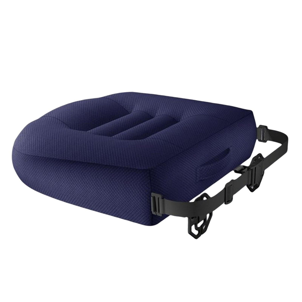 Adult Car Booster Seat Cushion, for Short Drivers People Office Chair Portable Comfortable Thickened Breathable Driving Auto Seat Pad ,Blue Style E
