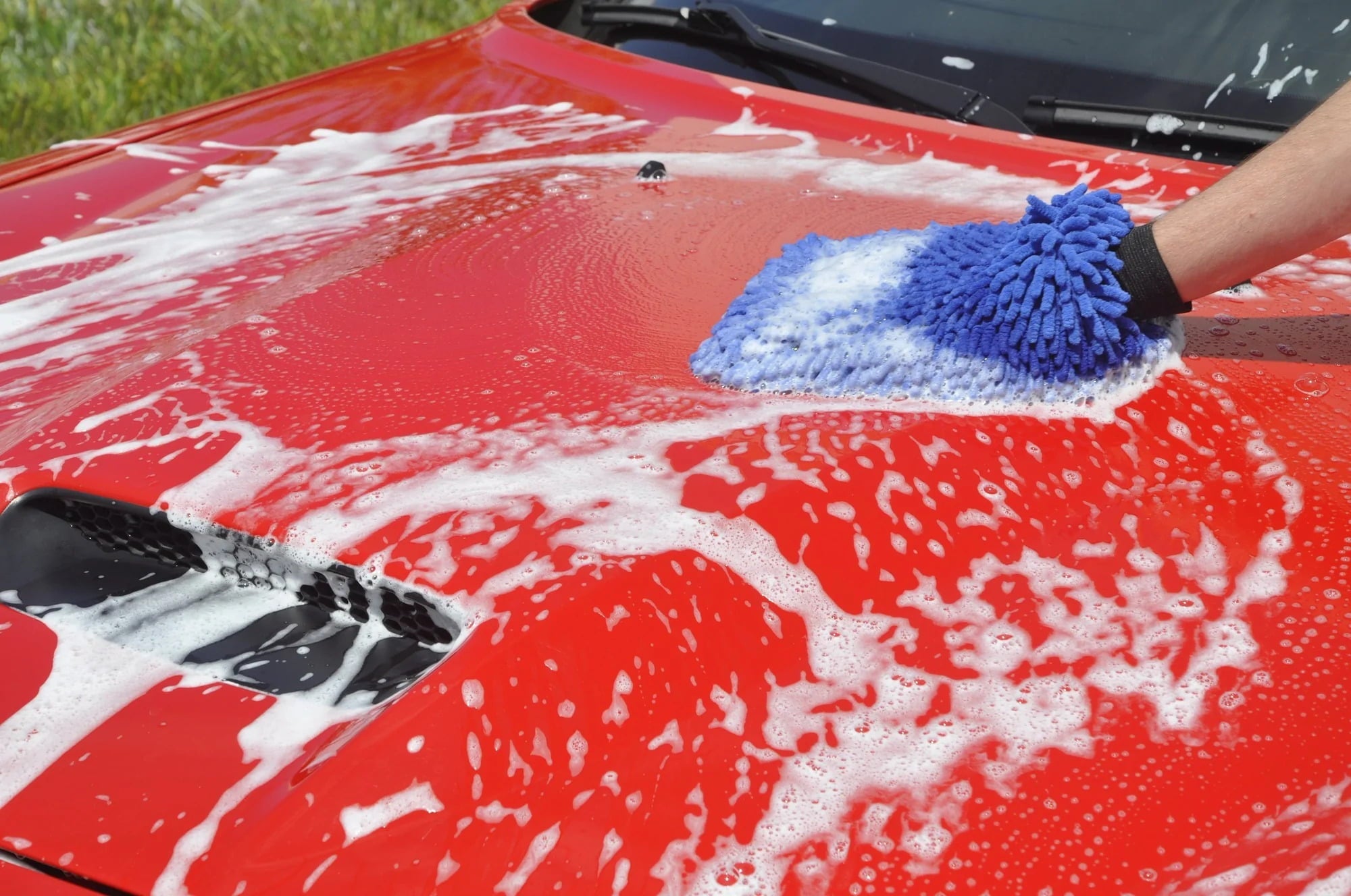 Zwipes Auto 434 Blue Microfiber Ultra Car Wash Mitt