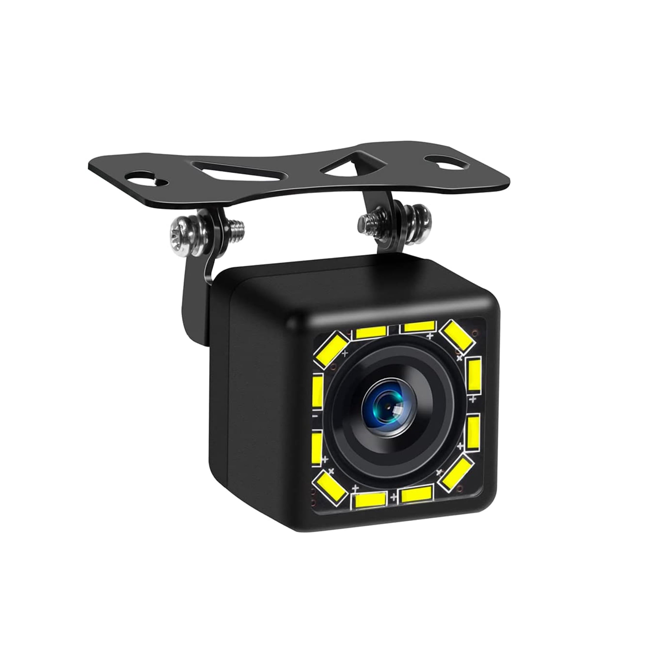 JMANCE Backup Camera for Car or Truck, Rear View Camera Ultra HD 12 LED Night Vision, Waterproof Reverse Camera