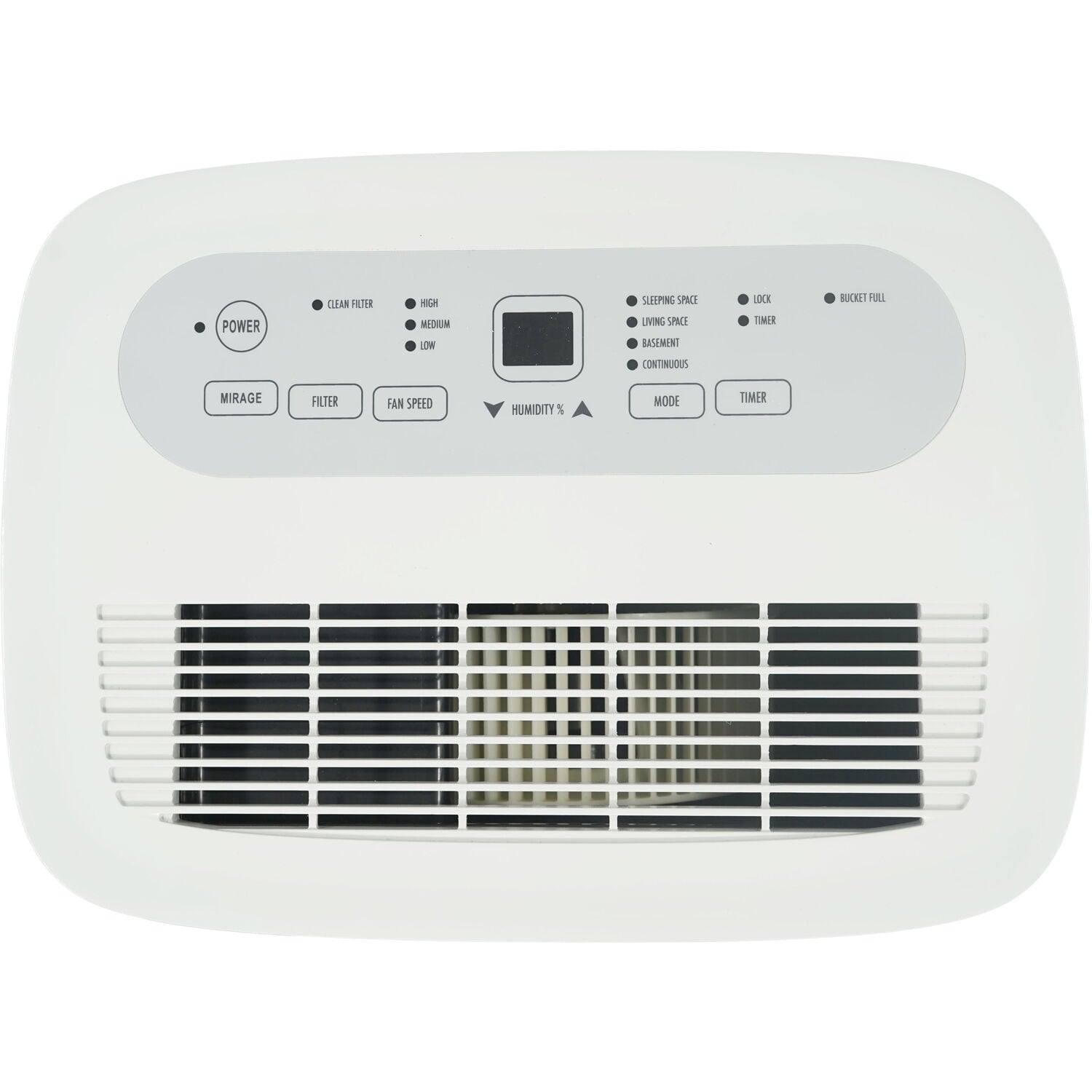 JHS Energy Star 35 Pint Dehumidifier in White - LED Display, 24H Timer