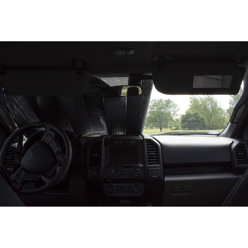 Genuine Dickies Universal Accordion Auto Sunshade, Navy Pearl, 806693WDI