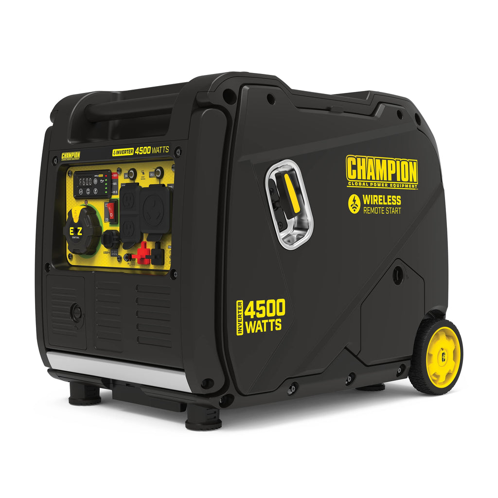 Champion Power Equipment 4500-Watt Portable Gasoline Inverter Generator with Wireless Remote Start