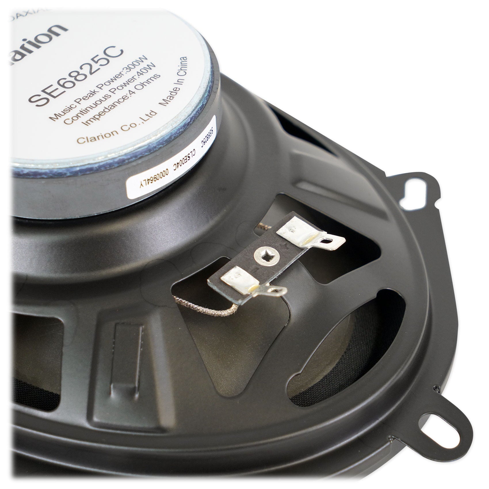(4) Clarion SE6825C 300 Watt 6x8" 2 Way Car Audio Speakers