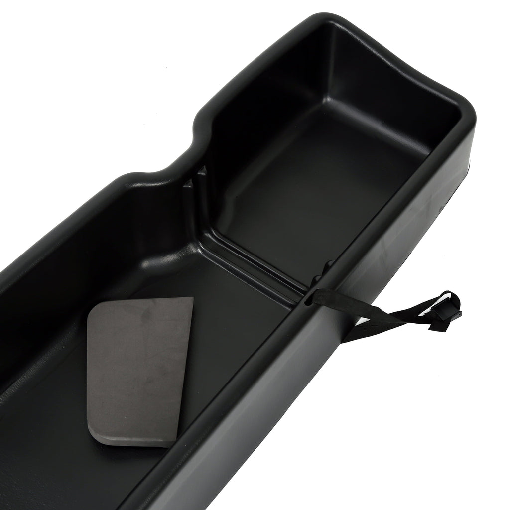 Kojem Underseat Storage Box for 2015-2022 Ford F150 Super Crew Cab 2017-2021 F250 F350 F450 Storage Box Under Seat Cargo Organizer Bins Pickup Trucks