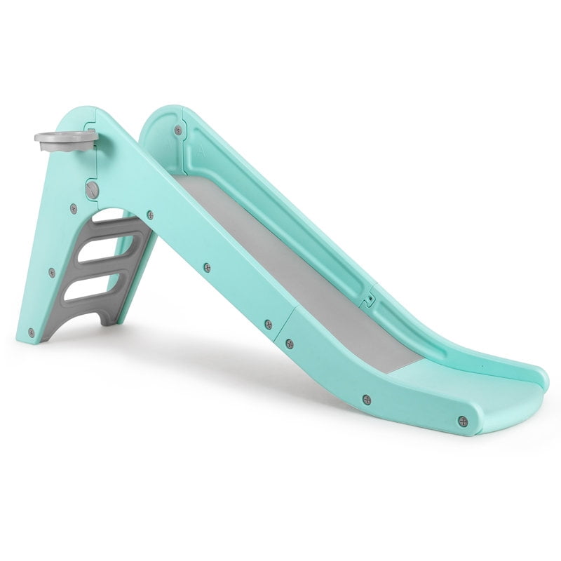 LAZY BUDDY Slide for Kids, Freestanding Toddler Slide Play Climber Set Indoor Playground Outdoor Swimming Pool Slide