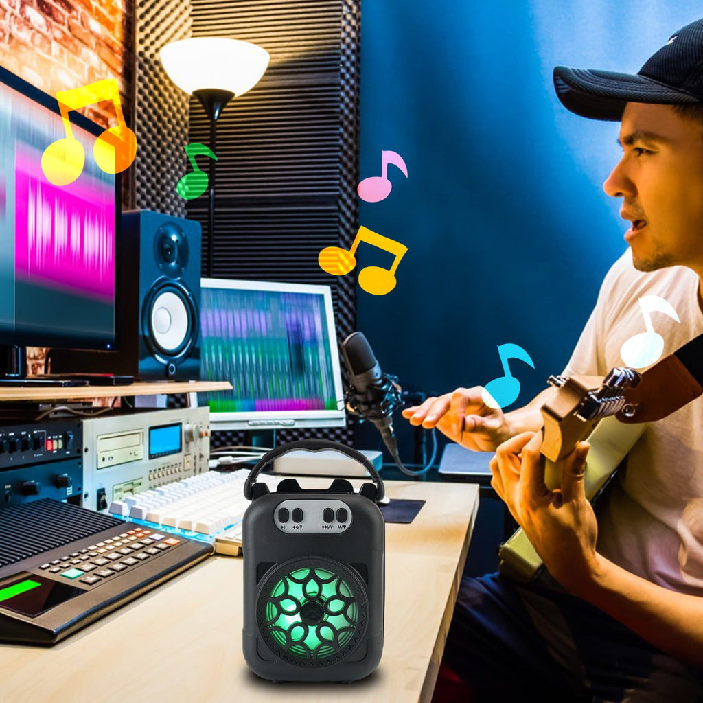 RKZDSR Indoor And Outdoor Portable Speakers, Subwoofers, Wireless Speakers, Wired Card Pluggable Portable Speakers