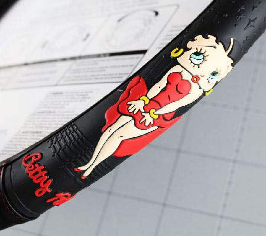 Plasticolor Betty Boop Skyline Steering Wheel Cover