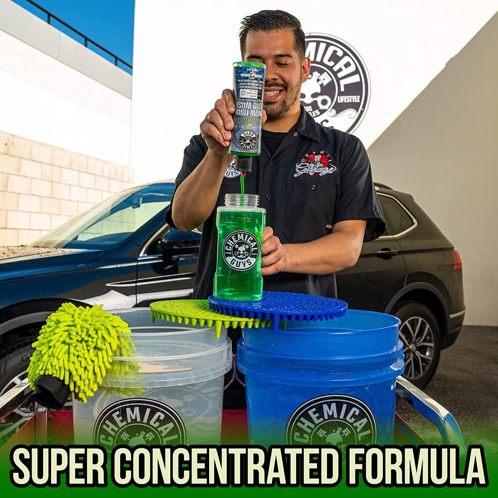 Chemical Guys CWS_110_16 Honeydew Snow Foam Car Wash Soap, 16 oz, Honeydew Scent