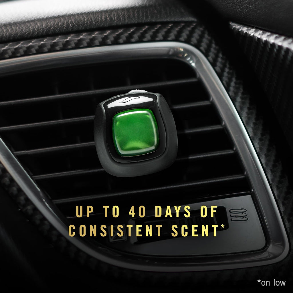 Febreze Car Ember Scent Air Freshener Vent Clip, .07 oz. Car Vent Clip, Pack of 2