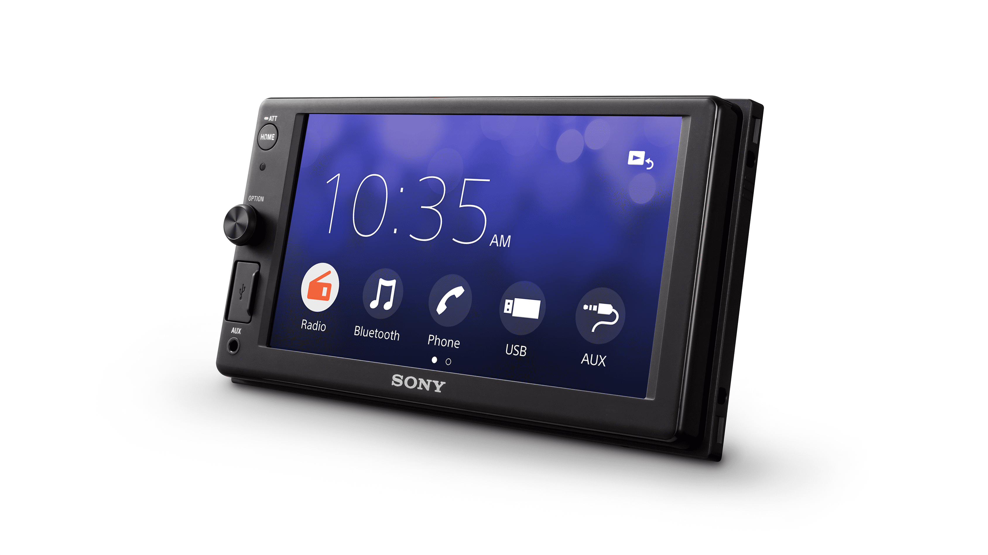 Sony XAV-1500 - Digital receiver - 6.2" Touch Screen Display - 55 Watts x 4