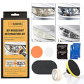 SOATUTO Headlight Restoration Kit Easy Heavy Duty Car Headlight Restoration System, Headlight Cleaner and Restorer, Use With A Household Drill