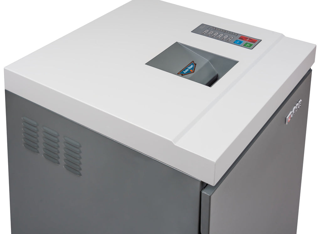 Dahle PowerTEC 717 OS Optical Media Shredder for Top-Secret CDs/DVDs, Auto Oiler, Level O-5