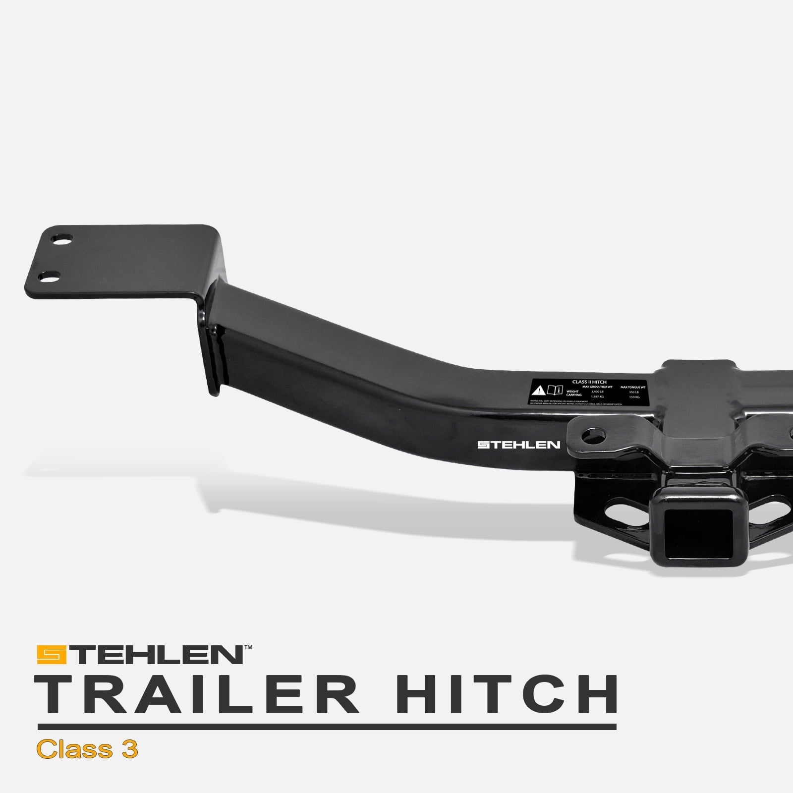 Stehlen 733469491668 Class 3 Trailer Hitch Receiver 2" with Loaded Ball Mount For 2007-2016 GMC Acadia / 2017 Limited / 2007-2010 Saturn Outlook / 2008-2017 Buick Enclave / 2009-2017 Chevy Traverse