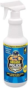 Grease Police  Degreaser - Super-Concentrated Degreaser And Cleaner Spray For Kitchen, Bathroom, And More - Emulsifies Grease & Grime On Contact, No Hard Work