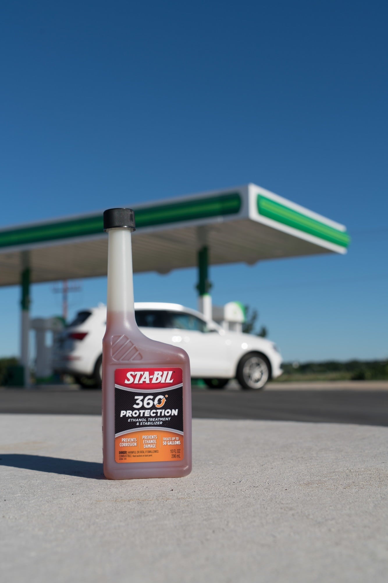 STA-BIL 360 Protection Ethanol Treatment And Fuel Stabilizer - Prevents Corrosion - Prevents Ethanol Damage - Cleans Entire Fuel System - Treats 50 Gallons, 10 fl. oz. (22264)