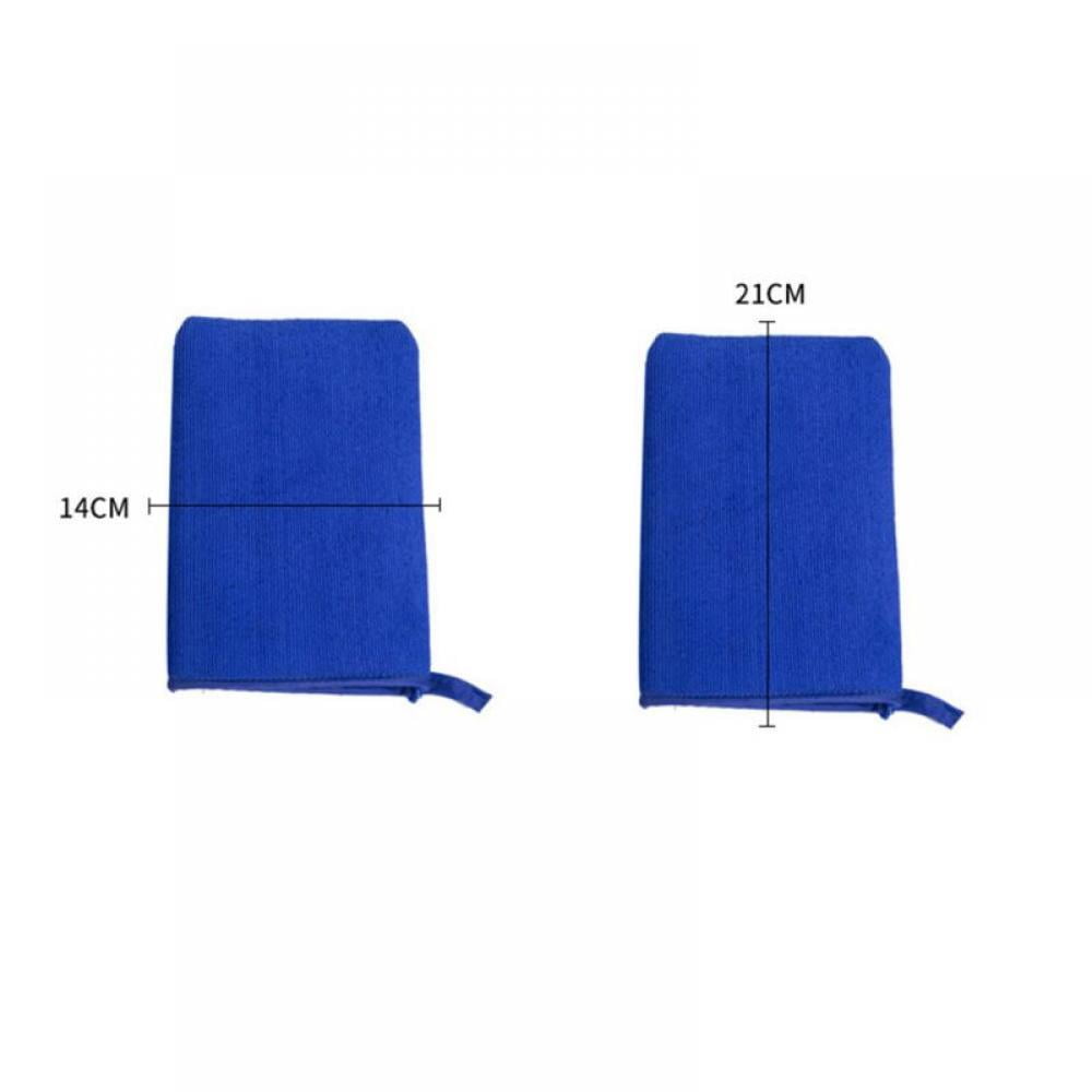Pack of 2 Clay Mitt Auto Detailing Medium Grade Clay Bar Alternative Mitt for Flawless Removal of Surface Bonded Micro Contaminant