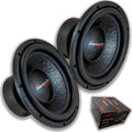 2x American Bass Car Audio 12" Subwoofers 2" Dual Voice Coil 4 Ohm 1200W XO-1244