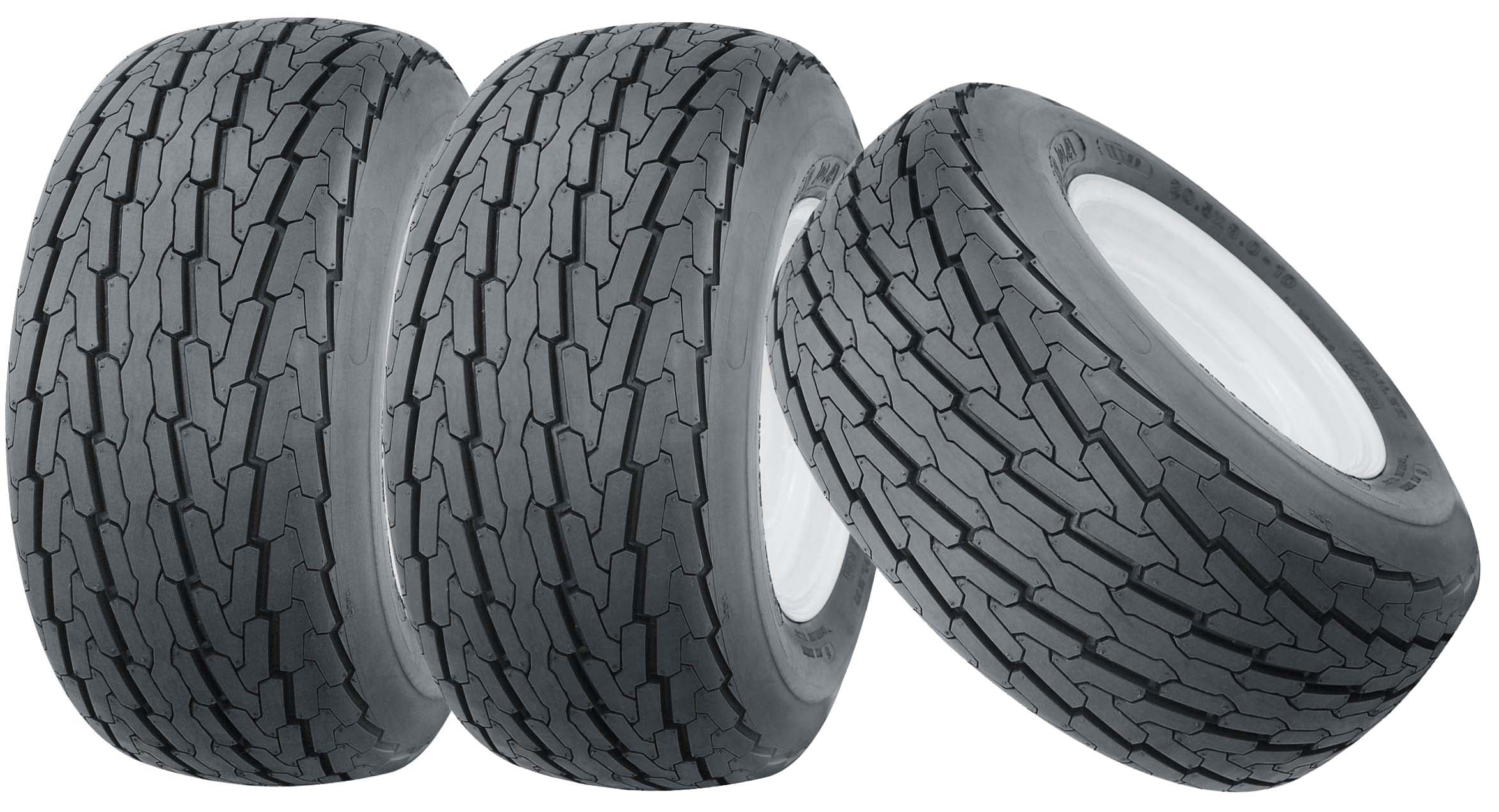 (3) New Trailer Tire 20.5x8-10 10PR Load Range E - 11045