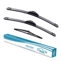 3 Wipers Factory 26"+16"+10" for Toyota Rav4 2013-2018 Original Equipment Replacement Front with Rear Windshield Wiper Blades Set (Pack of 3)