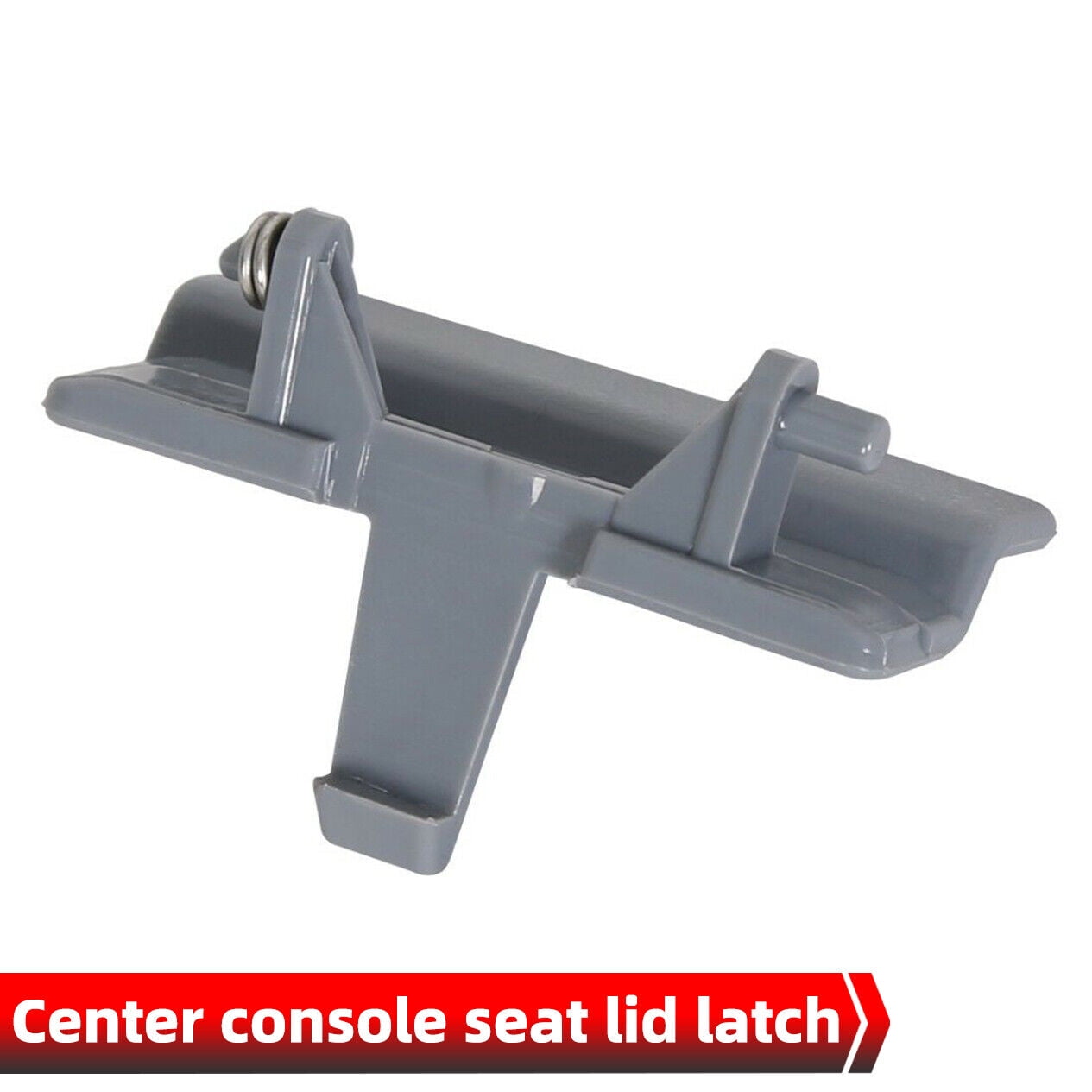 Kojem Center Console Jump Seat Lid Latch for 2010-2018 Ford F150 F-150 Replacement for BL34-18672A66 Gray