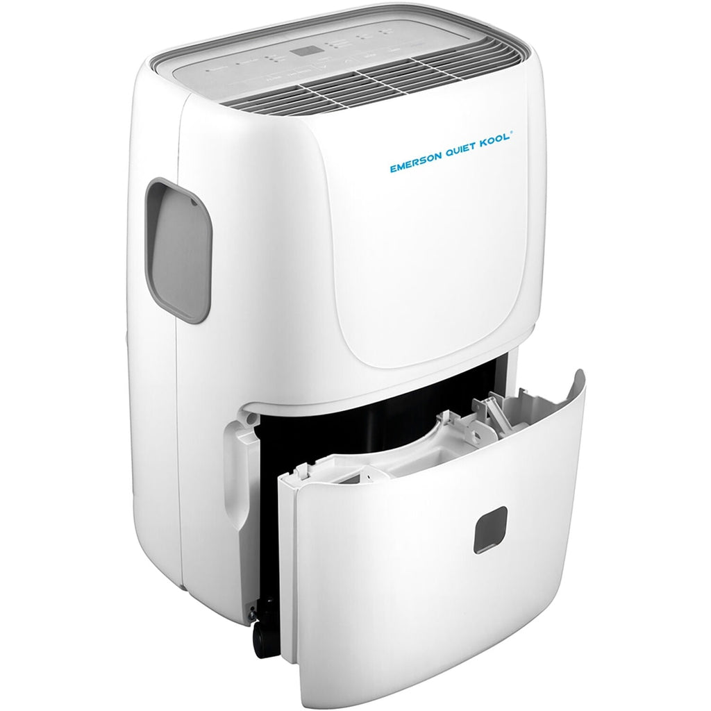 Emerson Quiet Kool 20 Pint Smart Dehumidifier in White with Wi-Fi, Voice Control