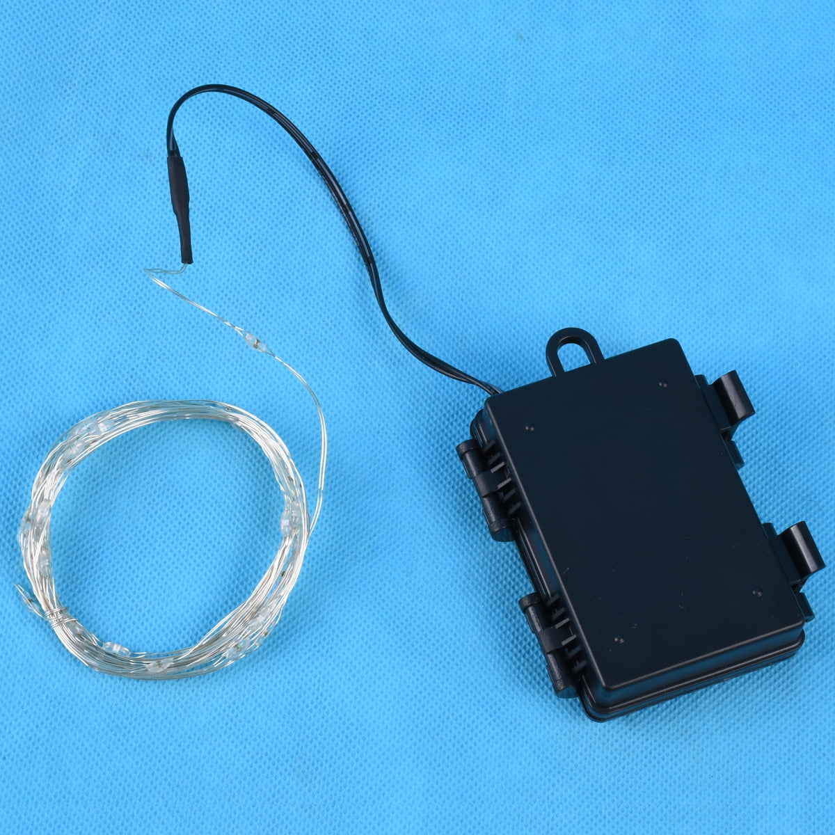 Auto Drive 1.5 Volts Battery Operated 12FT 36CT LED Blue Micro Wire Light 1 Pack for RV