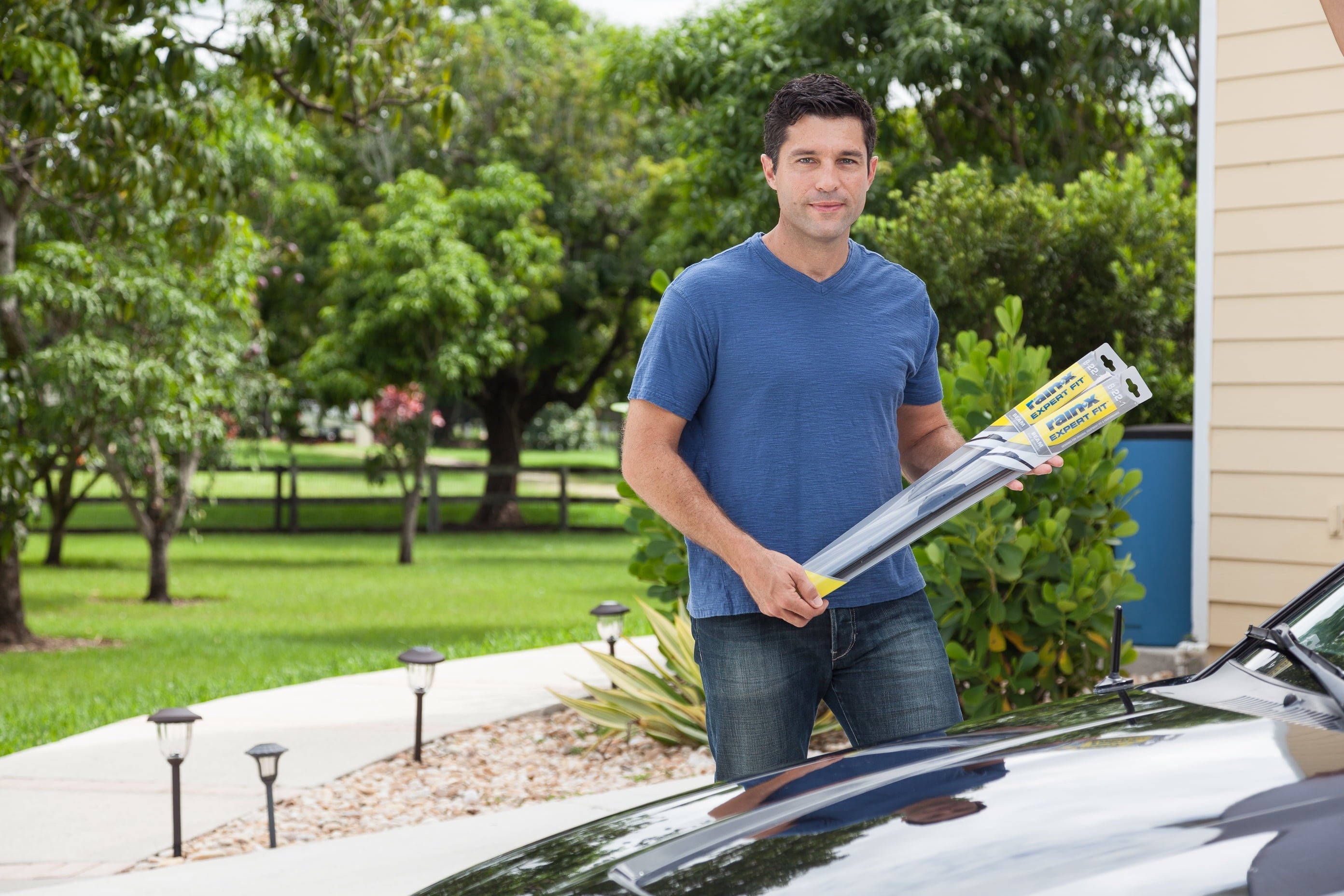 Rain-X Expert Fit Beam Windshield Wiper Blade, 28" B28-2 - 840021-2