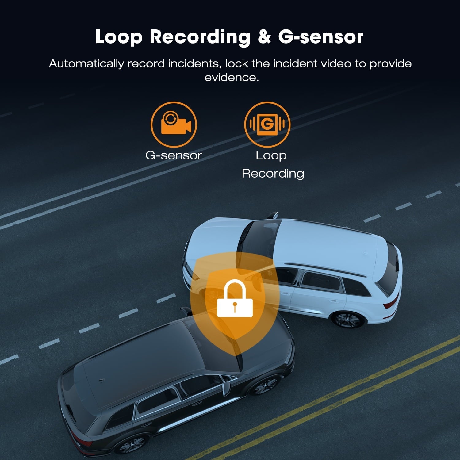 TOGUARD Dash Cam,4K Dash Cam Front 2" LCD Screen Car Camera with GPS, 170° Wide Angle, WDR, Night Vision, Parking Mode, G-Sensor