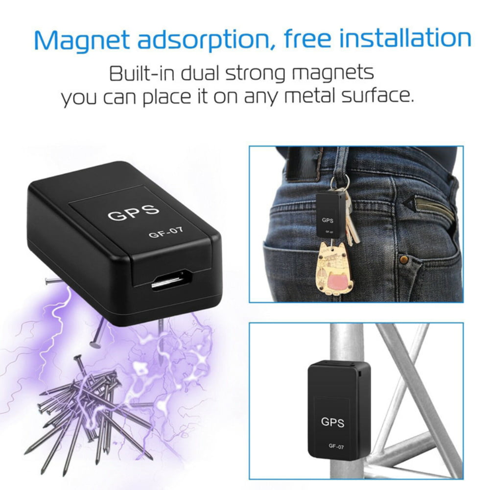 GF07 Mini GPS GSM/GPRS Car Tracking Locator Device Sound Recording Microtracker Loss preventer Tracker retainer