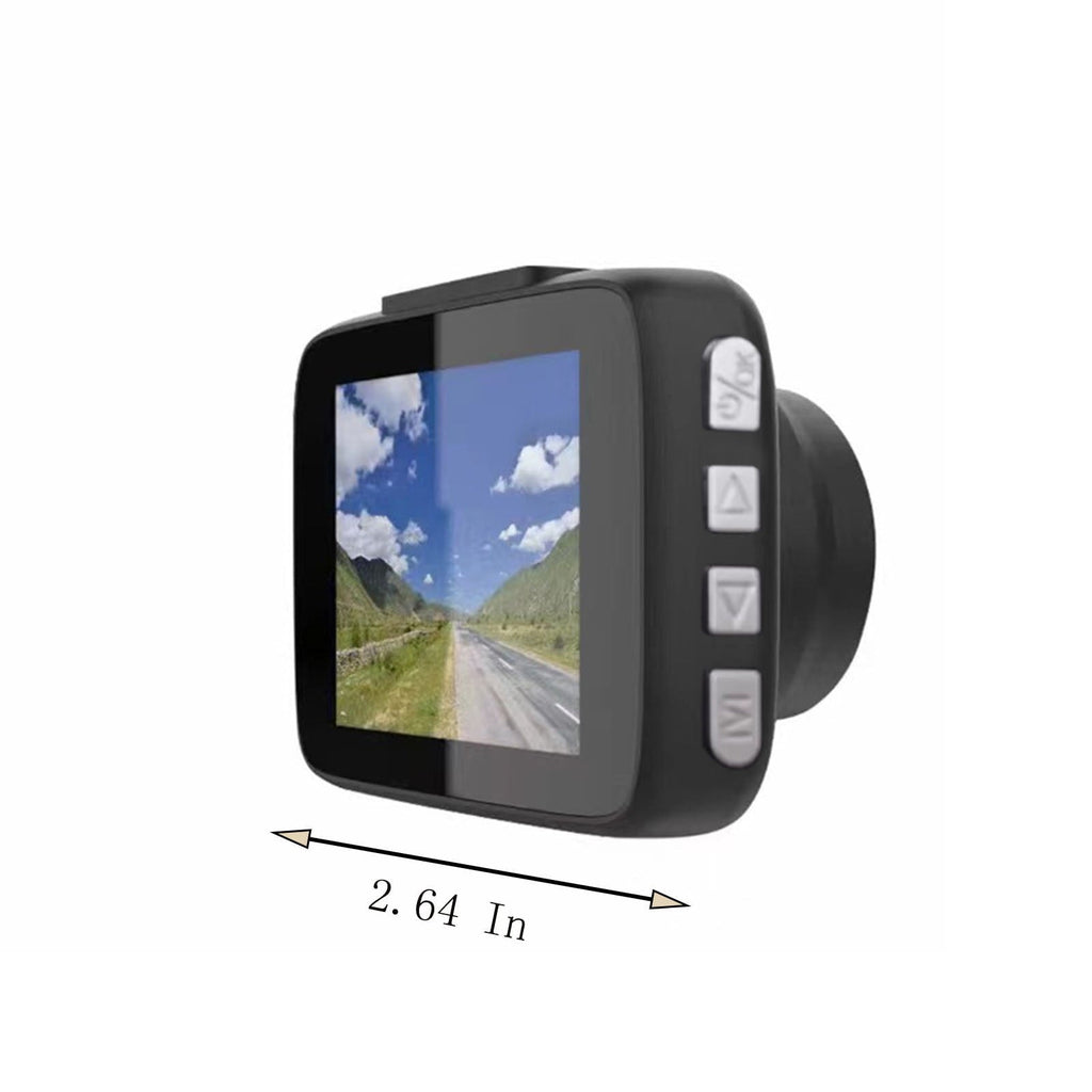 COFEST Automobiles Motorcycles Vehicle Camera Car Camera,2.0 Inch Mini Screen Car Dash Camera, Dashboard Camera,Night Vision,170° Wide Angle Dash Cam 1080P Black