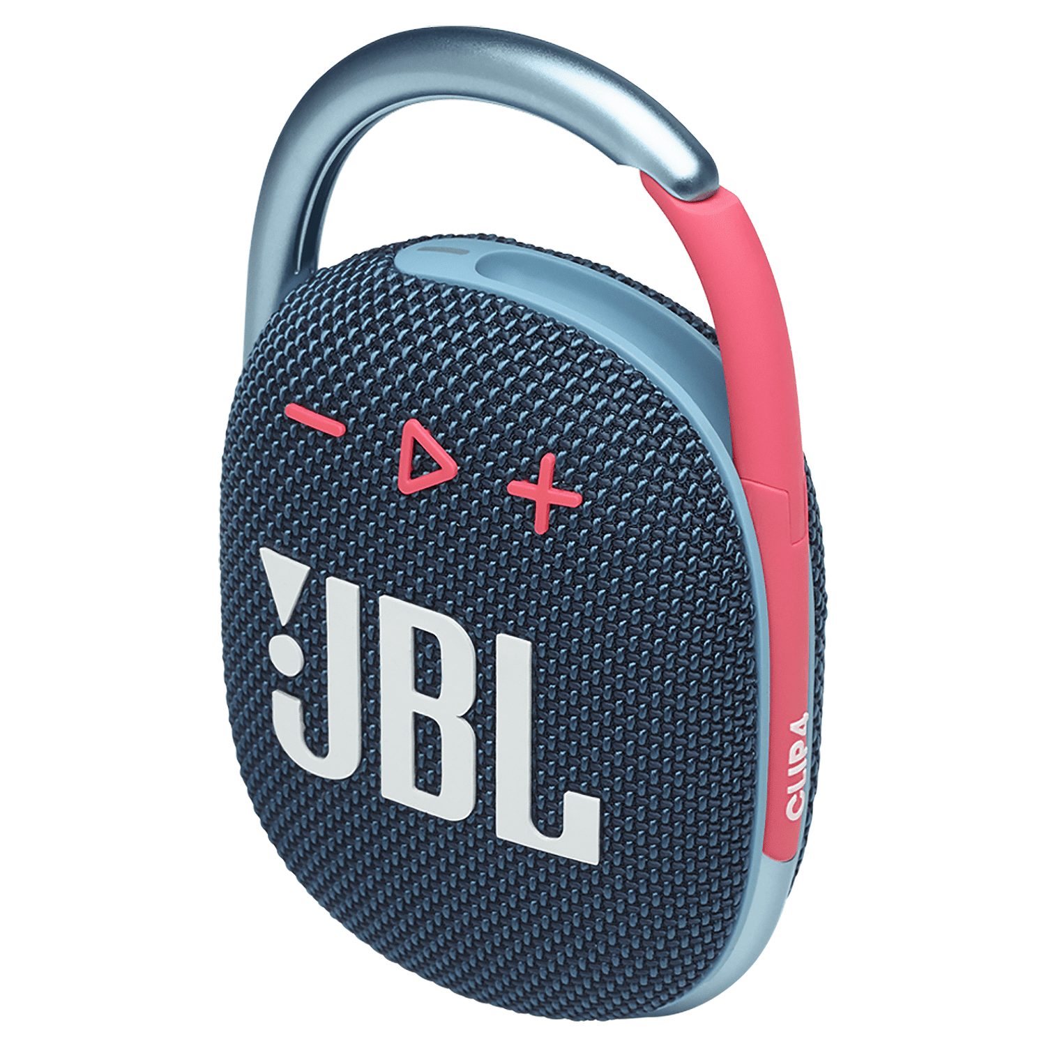 JBL Clip 4 Portable Wireless Bluetooth Waterproof Carabiner Speaker with JBL Pro Sound - Blue Coral Pink