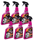 Meguiar's G9524 Hot Rims Wheel & Tire Cleaner (1 Case - 6 Bottles)