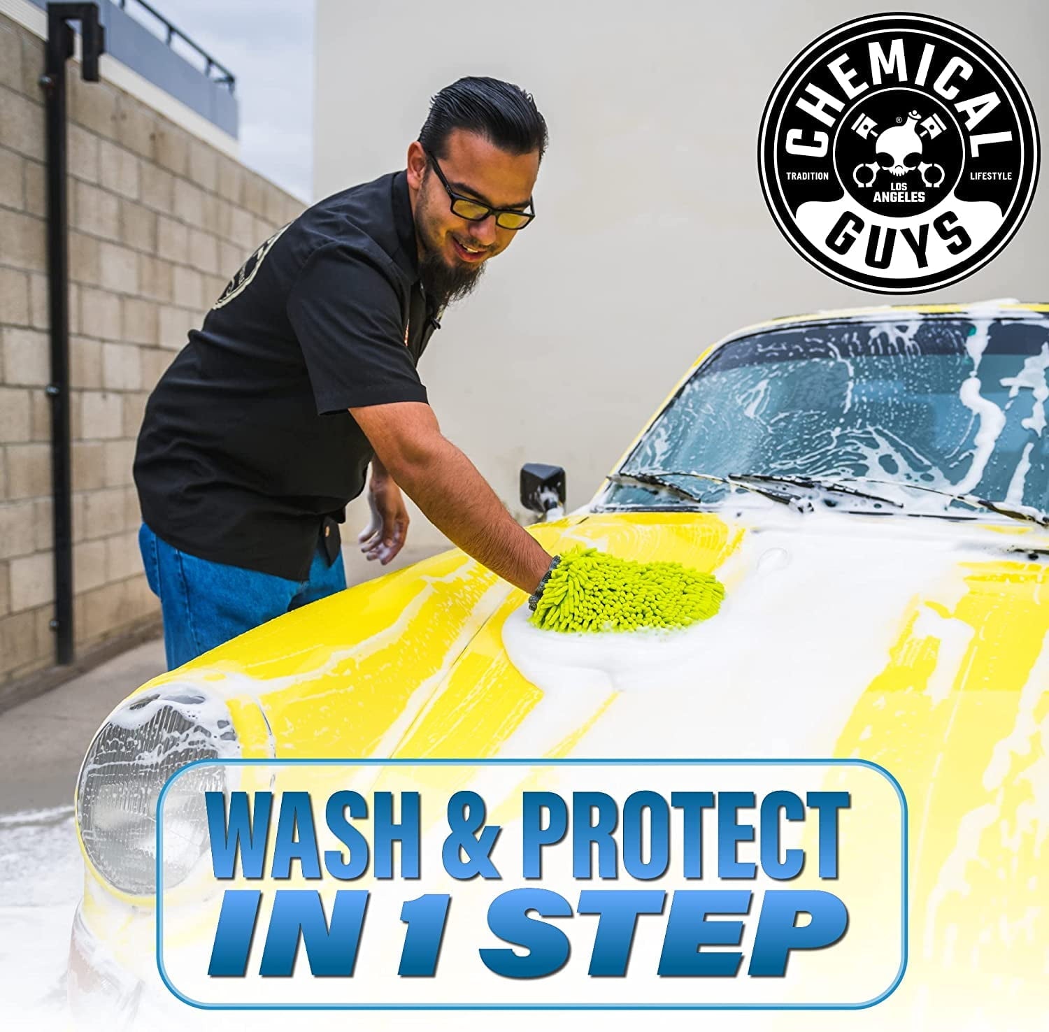 Chemical Guys Hydrosuds High-Gloss Hyper Foaming SiO2 Ceramic Car Wash Soap