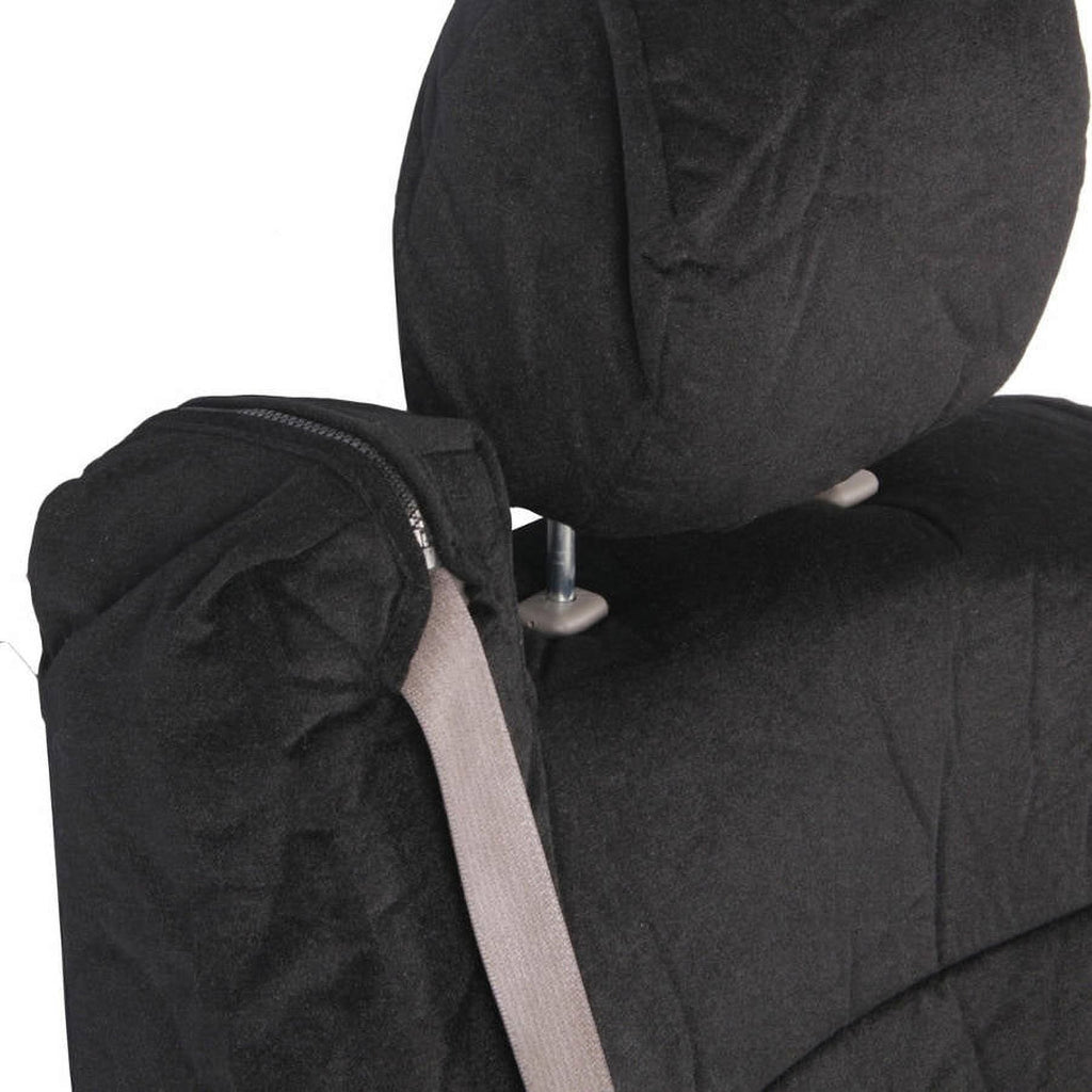 BDK Pickup Truck Seat Covers with Arm Rest and Built in Seat Belt, Encore