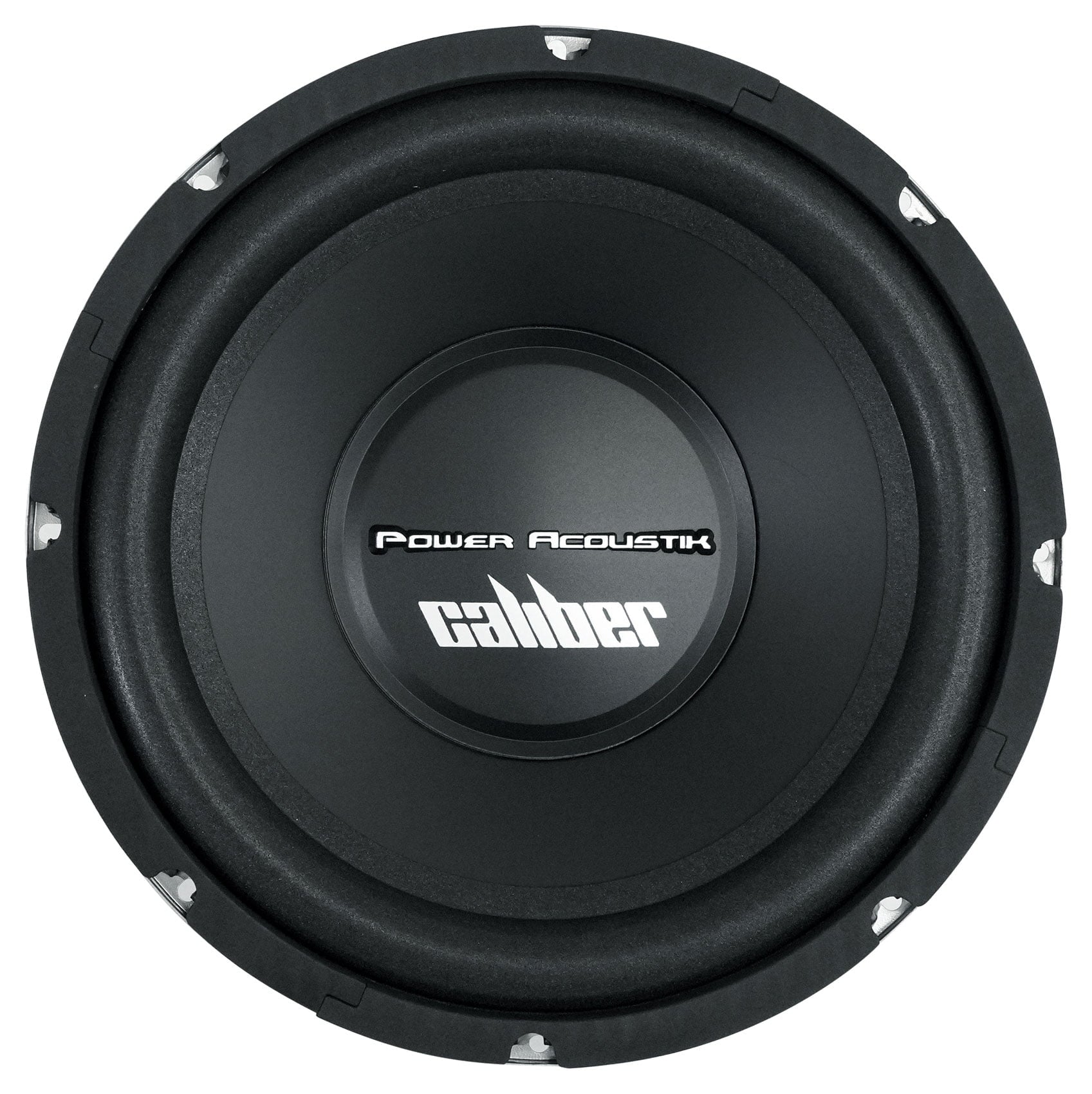 (2) Power Acoustik CBW-124 12" 1500 Watt Car Subwoofers+Sealed Sub Box Enclosure