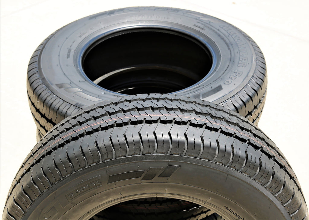 Set of 4 (FOUR) GT Radial Maxmiler Pro 235/65R16 Load E 10 Ply Commercial Tires