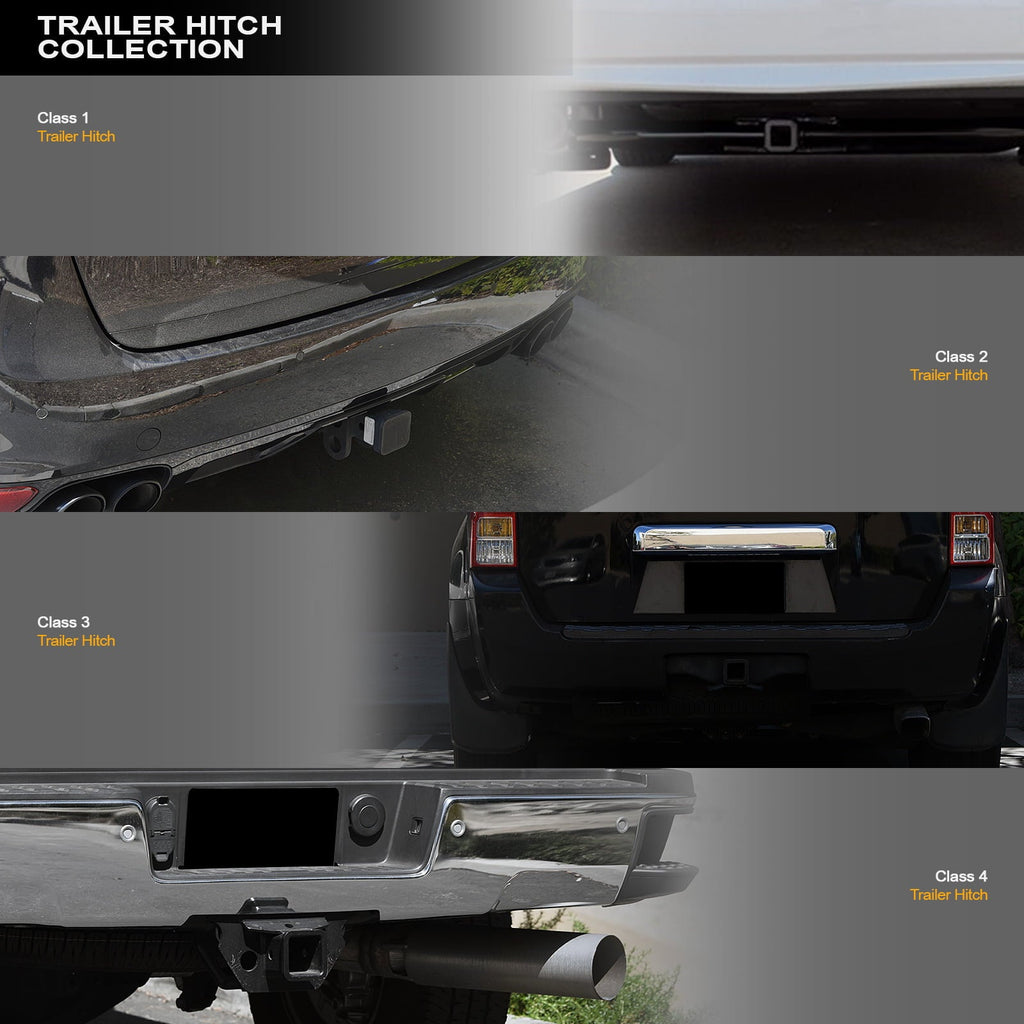 Stehlen 733469491668 Class 3 Trailer Hitch Receiver 2" with Loaded Ball Mount For 2007-2016 GMC Acadia / 2017 Limited / 2007-2010 Saturn Outlook / 2008-2017 Buick Enclave / 2009-2017 Chevy Traverse