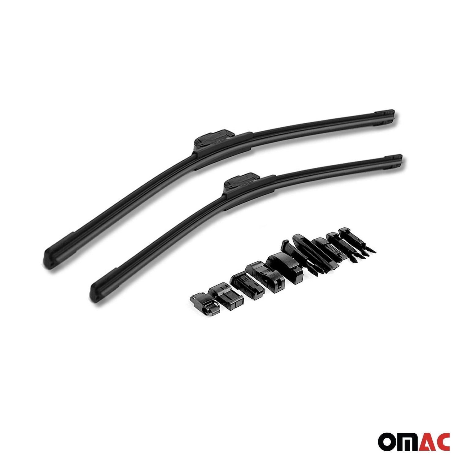 OMAC Premium Wiper Blades 14 Inch & 24 Inch Combo Pack for Nissan Versa 2012-2016