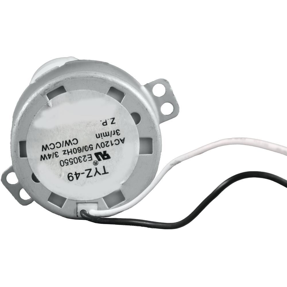 Hessaire Products 4008151 8.7 x 5.5 in. Metal Oscillation Motor, Gray