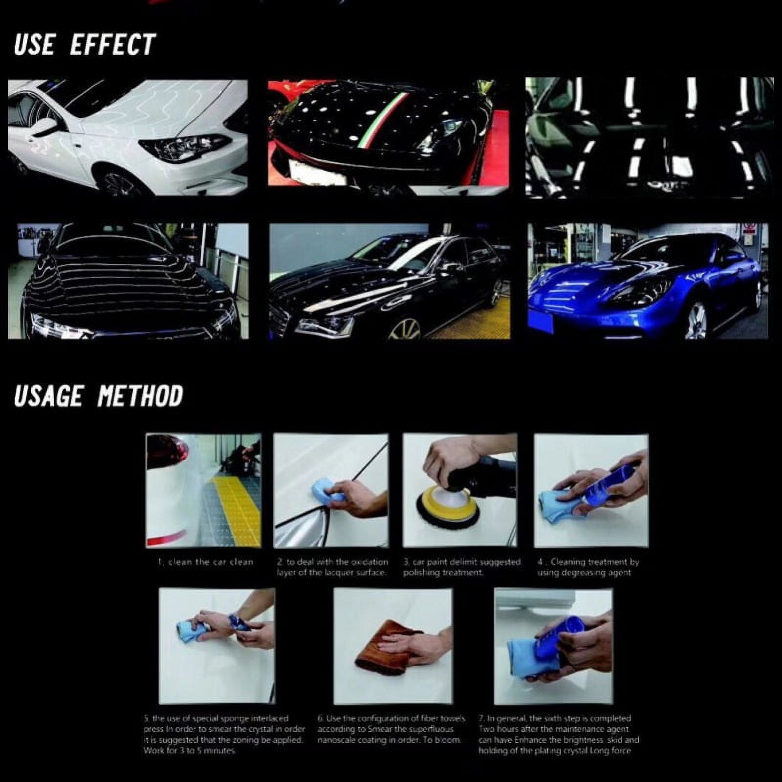 30ML Car Liquid Ceramic Coat Plating Solution Anti-scratch 9H Hardness Super Hydrophobic Glass Coating