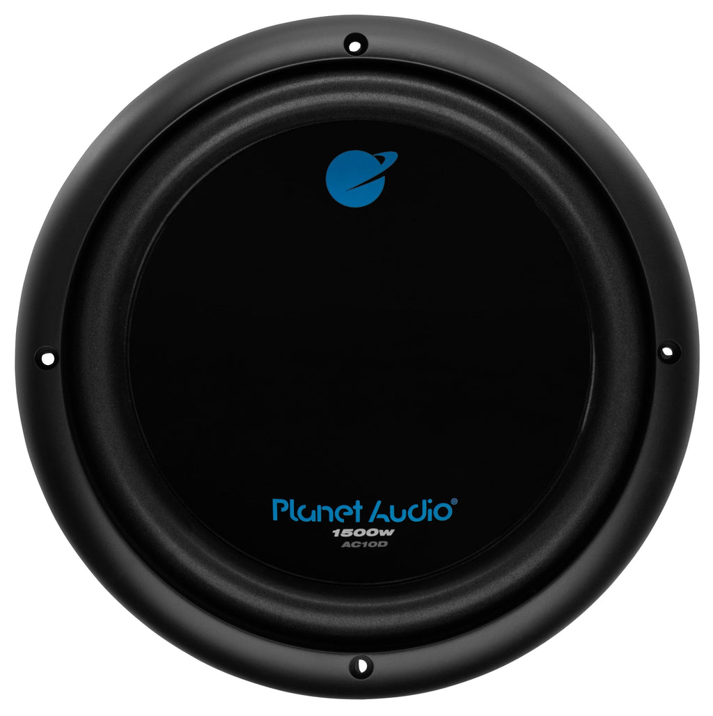 Planet Audio AC10D 10 Inch 1500 Watts 4 Ohm Dual Voice Coil Car Audio Subwoofer